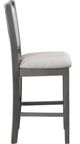 New Classic® Home Furnishings Amy 2-Piece Gray Counter Stool-3