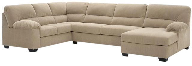 Signature Design by Ashley® SimpleJoy 3-Piece Sand Left-Arm Facing Sectional and Chaise-0