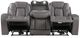 Steve Silver Co. Daniel Mossy Gray Triple Power Reclining Theater Sofa-2