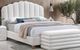 IFDC Beige/Creme Youth Double Platform Bed-0