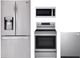 LG 4 Piece Stainless Steel Kitchen Package-0