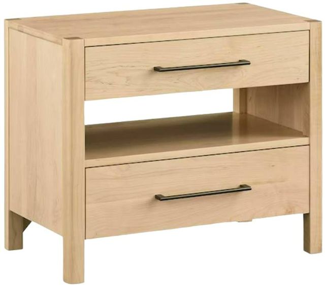 Bassett® Furniture BenchMade Parkway Lucent Nightstand-0