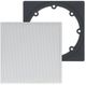 Sonance® Small Aperture® SA4 Square Grille Kit-0
