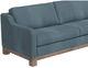 International Furniture Direct Samba Blue Loveseat-3