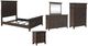 Liberty Furniture Paradise Valley 5-Piece Saddle Brown Queen Panel Bedroom Set-0