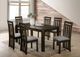 Nationwide Furniture Distributors 5 Piece Cappuccino Brown Dining Set-0