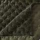 HiEnd Accents Stella 3-Piece Fern Green King Bedding Bundle-3