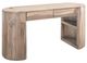 International Furniture Direct White Balam Ivory White Desk-0