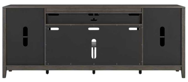 Signature Design by Ashley® Montillan Grayish Brown 84" TV Stand-3