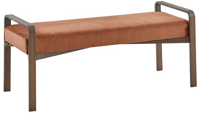 Olliix by Madison Park Richmond Spice Accent Bench-1