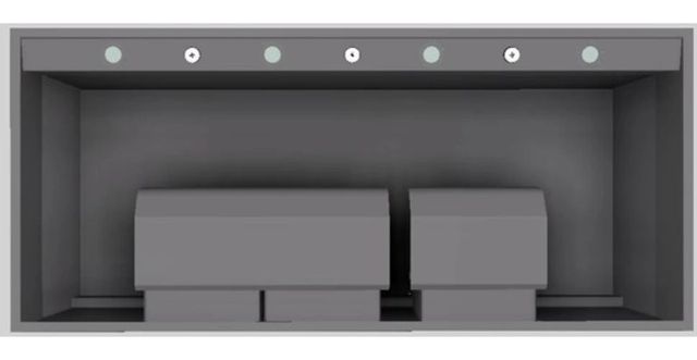 Vent-A-Hood® Designer Series 54" Gunsmoke Wall Mounted Range Hood-3