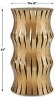 Uttermost® Arida Aged Gold Accent Table-2
