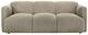 Coaster® Dorset Brown Upholstered Sofa-1