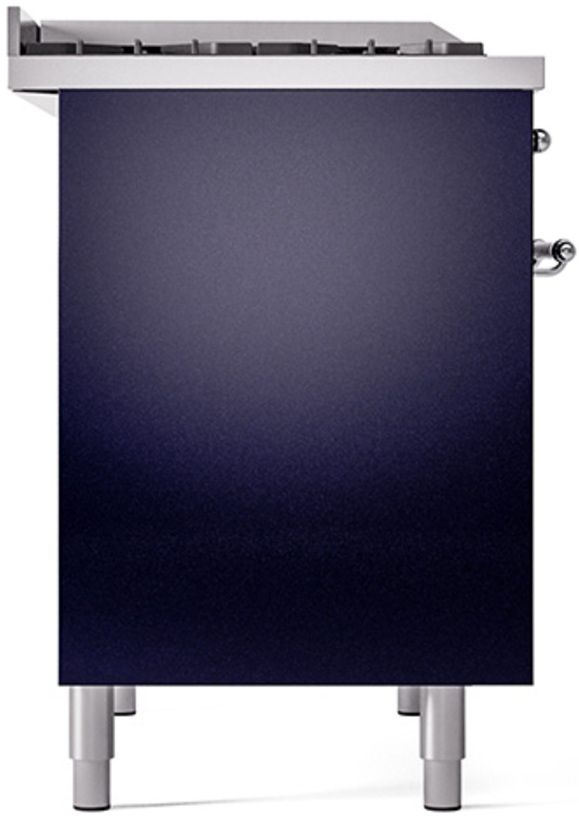 Ilve® Nostalgie II Series 40" Midnight Blue Pro Style Dual Fuel Range-3