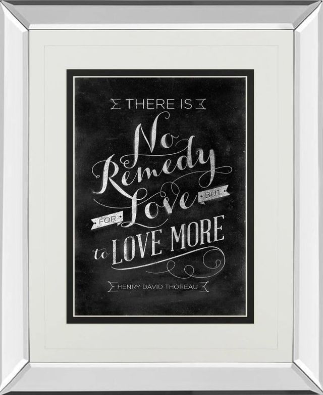 Classy Art No Remedy by Sd Graphic Mirror Framed Wall Art-0