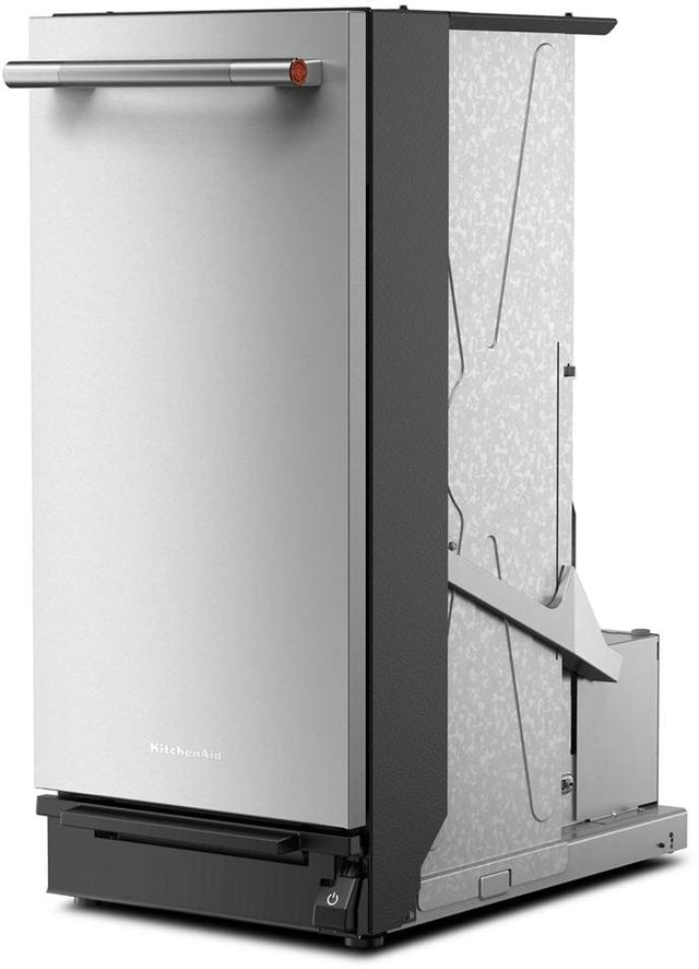 KitchenAid® 15" Stainless Steel Finish Trash Compactor with Built-In Odor Management System-3
