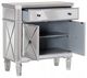Powell® Milan Gray Mirrored Console-3