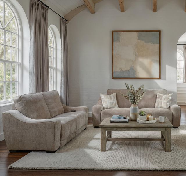 Behold™ Home Mcallen Beige Single Power Motion Sofa-1