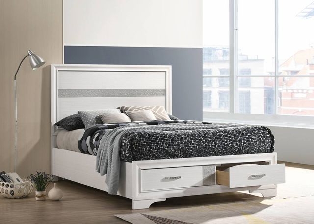 Coaster® Miranda White Full Storage Bed-4