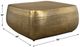 Uttermost® Saguaro Aged Brass Aluminum Indoor-Outdoor Coffee Table-1