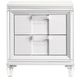 Elements International Twenty Nine White Youth Nightstand-0