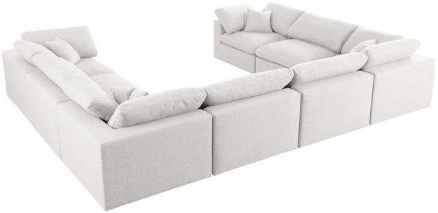 Meridian Furniture Serene 8-Piece Cream 158" Modular Sectional-3