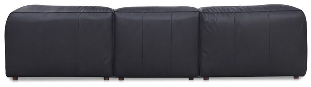 Moe's Home Collection Form Signature 4-Piece Vantage Black L-Shaped Modular Leather Sectional-3