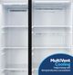 GE® 36" 23.6 Cu. Ft. Fingerprint Resistant Slate Counter Depth Side-By-Side Refrigerator with Extra Tall Dispenser and In-Door Icemaker-3