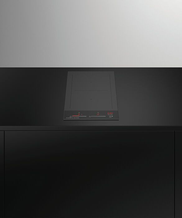 Fisher & Paykel Series 9 12" Black Glass Induction Cooktop-2