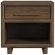 Elements International Brisbane Brown End Table-3