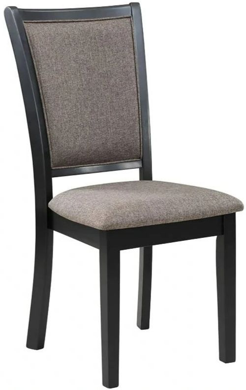 New Classic® Home Furnishings Potomac Black/Brown Dining Chair-0