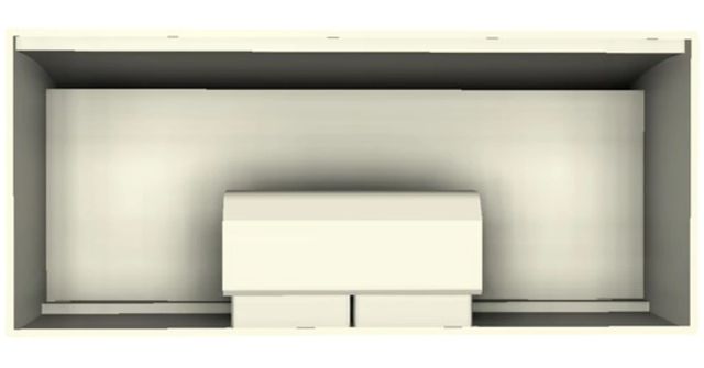 Vent-A-Hood® 54" Biscuit Wall Mounted Range Hood-3