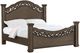Elements International Brunswick 3-Piece Mahogany King Panel Bedroom Set-1