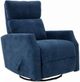 BarcaLounger® Kinsley Chole Indigo Manual Swivel Glider Recliner-0