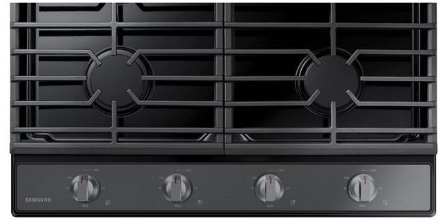 Samsung 30" Fingerprint Resistant Black Stainless Steel Gas Cooktop-3