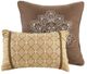Olliix by Madison Park Brown/Gold Queen Bellagio 5 Piece Reversible Jacquard Bedspread Set-1