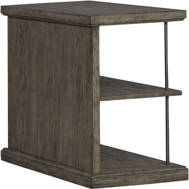 Liberty Furniture City Scape Burnished Beige Chairside Table-0