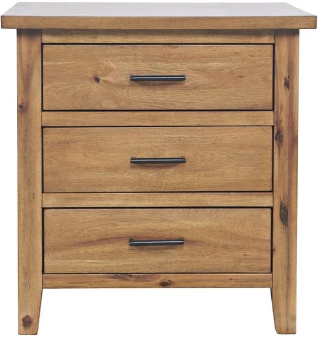 Jofran Inc. Claremont Brown Power Nightstand-1