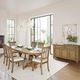 Jofran Inc. Brentwood Cascade Oak 102" Double Pedestal Dining Table-1