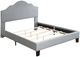 Emerald Home Madison Light Gray Full Upholstered Panel Bed-3