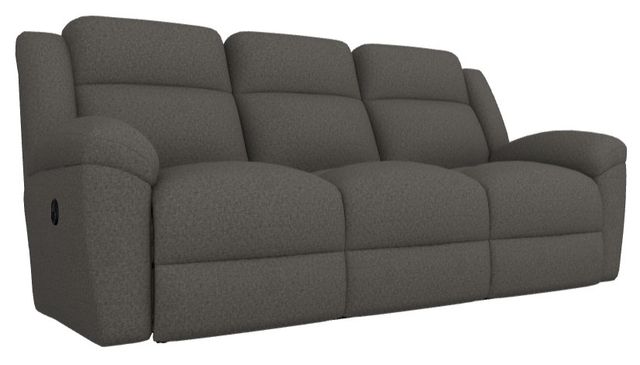 La-Z-Boy® Joel Charcoal Manual Reclining Sofa-1