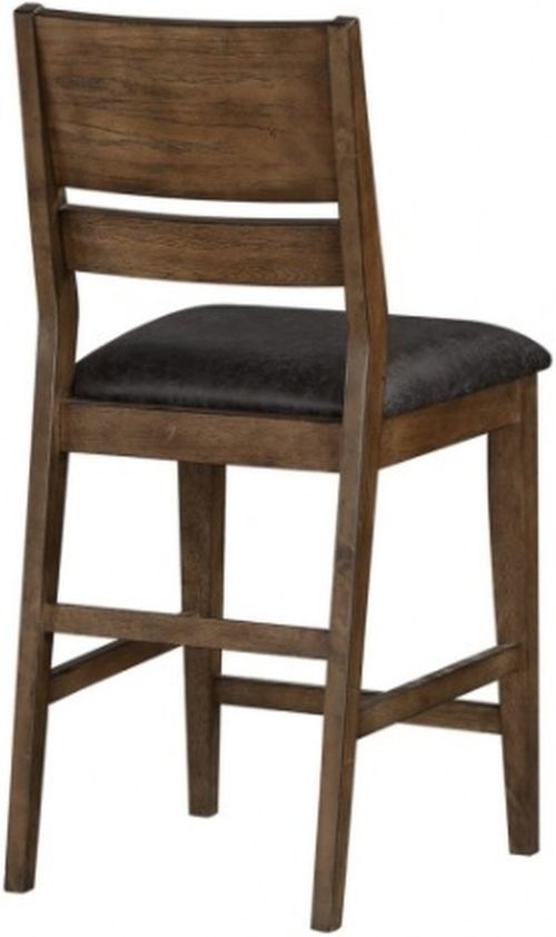 Winners Only® Maxwell Black/Brown Bar Stool-3