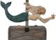Crestview Collection Mermaid Treasure Blue & Wood Table Lamp-1