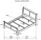 Coaster® Louis Philippe 5-Piece White Queen Bedroom Set-2