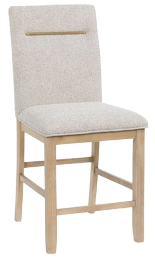 Signature Design by Ashley® Crendlin Light Brown Upholstered Bar Stool-0