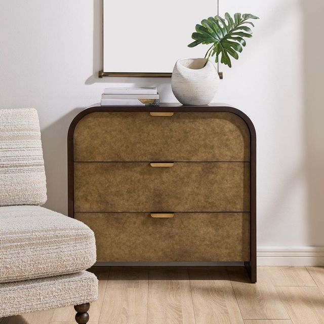 Uttermost® Byrams Brown/Walnut Stained 3-Drawer Chest-1