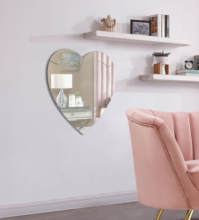 Meridian Furniture Heart Mirror-2