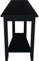 John Thomas Furniture® Destinations Solid Black Keystone Accent Table-1