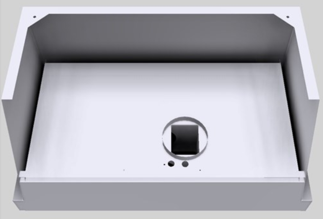 Vent-A-Hood® Designer Series 42" White Wall Mounted Range Hood-2