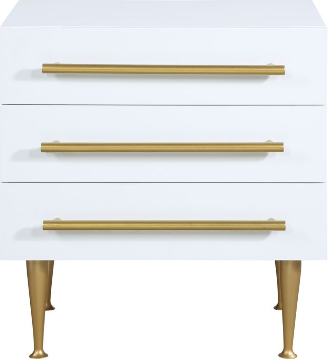 Meridian Furniture Marisol White Nightstand-2